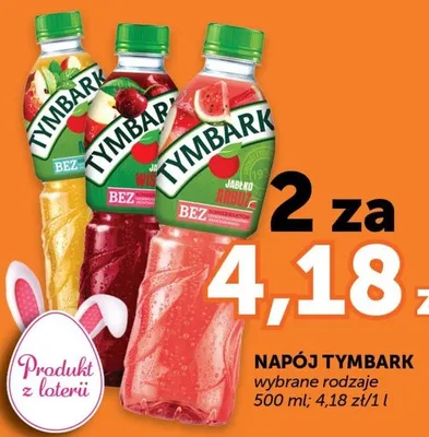 Napój Tymbark różne rodzaje promocja w Euro Sklep