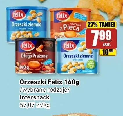 Orzeszki ziemne smażone i solone Felix promocja w API Market