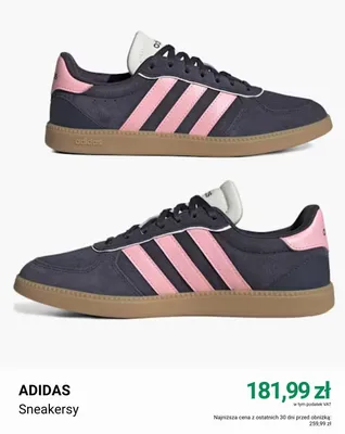 Sneakersy Adidas promocja w Deichmann