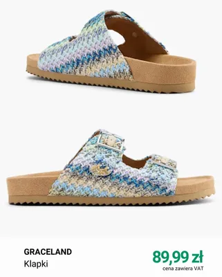 Klapki Graceland promocja w Deichmann