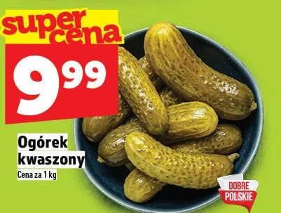 Ogórek kwaszony promocja w TOPAZ