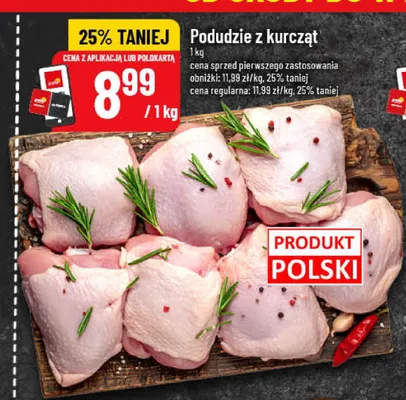 Podudzie z kurcząt promocja w POLOmarket
