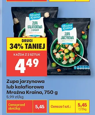 Zupa Mroźna Kraina promocja w Biedronka
