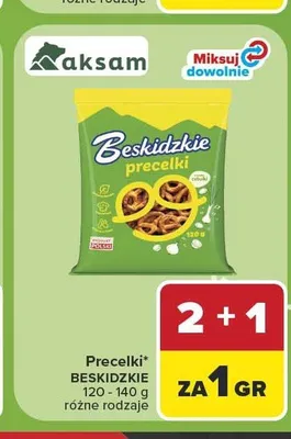 Precelki Beskidzkie o smaku cebulki promocja w Carrefour Market