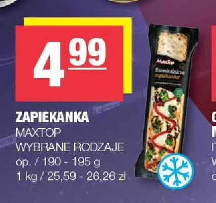 Zapiekanka Maxtop promocja w SPAR