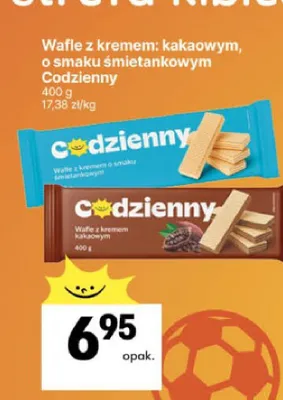 Wafle z kremem kakaowym Codzienny promocja w Delikatesy Centrum