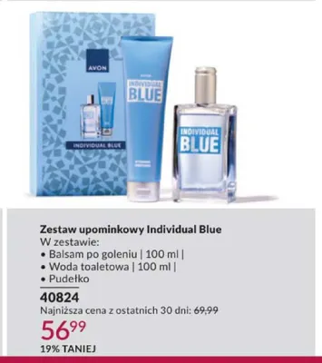 Zestaw upominkowy AVON Individual Blue promocja w AVON