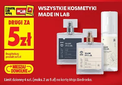 Kosmetyki Made In Lab promocja w Biedronka