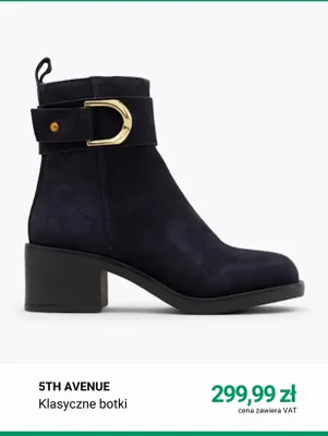 Klasyczne botki 5th Avenue promocja w Deichmann