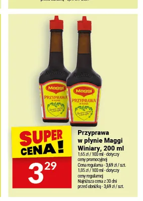Przyprawa w płynie Maggi Winiary promocja w Twój Market