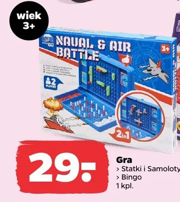 Gra Statki i Samoloty promocja w Netto