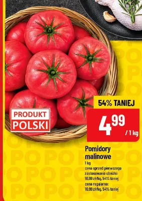Pomidory karbowane promocja w POLOmarket