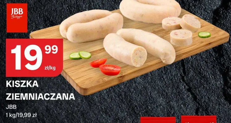 Kiszka ziemniaczana JBB promocja w Chorten