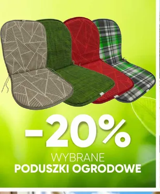 Poduszki ogrodowe promocja w Merkury Market