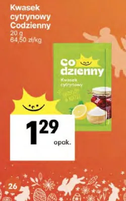 Kwasek cytrynowy promocja w Delikatesy Centrum