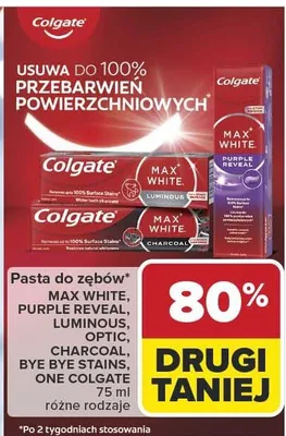 Pasta do zębów One Colgate promocja w Carrefour