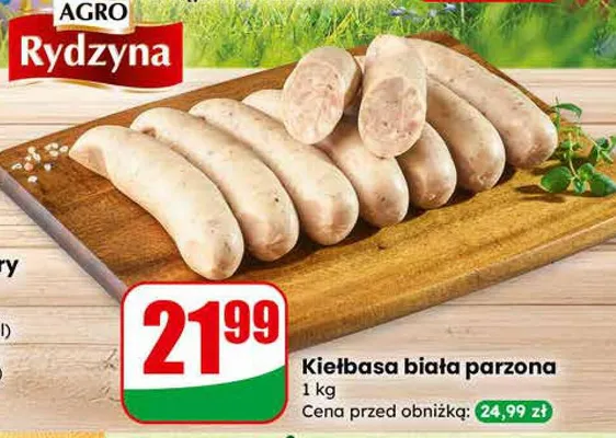 Kiełbasa biała promocja w Dino