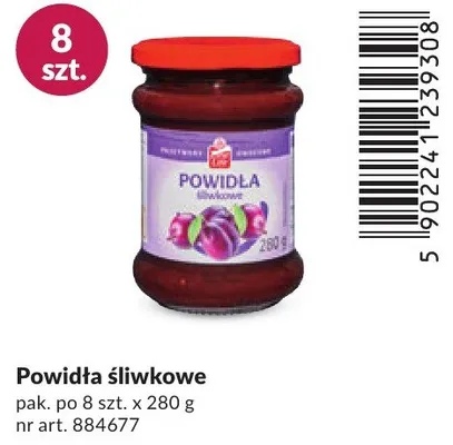 Powidła śliwkowe promocja w Makro
