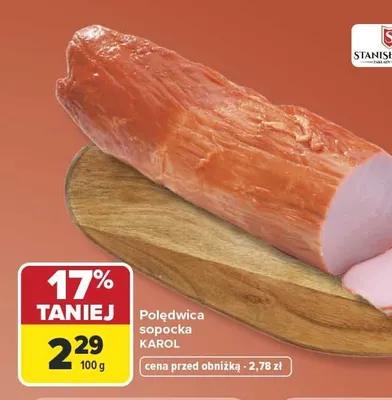 Polędwica sopocka Karol promocja w Carrefour