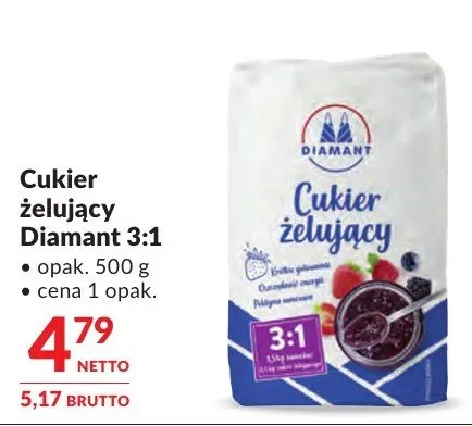 Cukier żelujący Diamant 3:1 promocja w Makro
