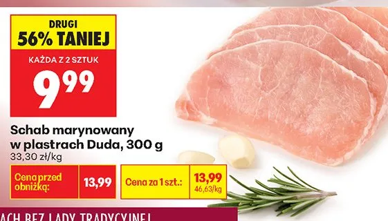 Schab marynowany w plastrach promocja w Biedronka