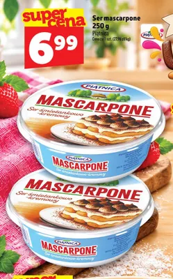 Ser mascarpone Piątnica promocja w TOPAZ