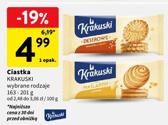 Ciastka promocja w Intermarche