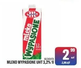 Mleko wypasione UHT 3,2% promocja w Tomi Markt