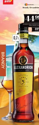 Brandy Alexandrion 5* promocja w POLOmarket