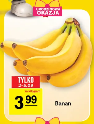 Banany promocja w Gram Market