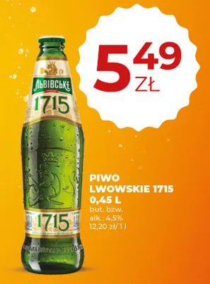 Piwo promocja w Duży Ben