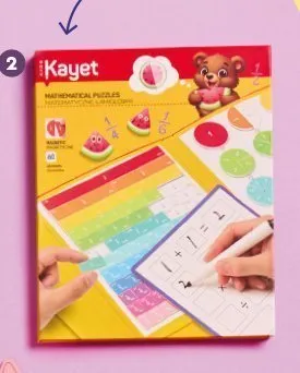 Puzzle matematyczne Mathematical Puzzles Kayet promocja w Biedronka