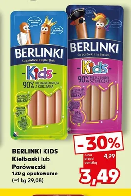 Berlinki Kids promocja w Kaufland
