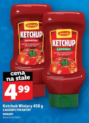 Ketchup Winiary łagodny promocja w TOPAZ
