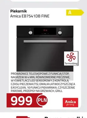Piekarnik Amica EB7541DB FINE promocja w kakto.pl