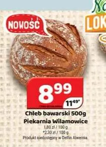 Chleb bawarski Piekarnia Wilamowice promocja w Delfin