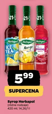 Syrop Herbaciany różne rodzaje promocja w Netto