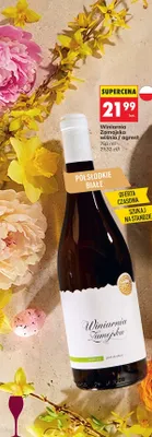 Wino Zamojska agrest półsłodkie białe promocja w Biedronka