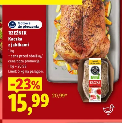 Kaczka z jabłkami Rzeźnik promocja w Lidl