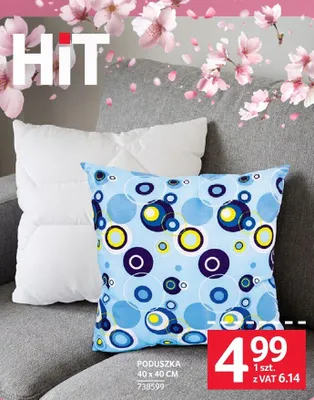 Poduszka 40 x 40 CM promocja w Selgros