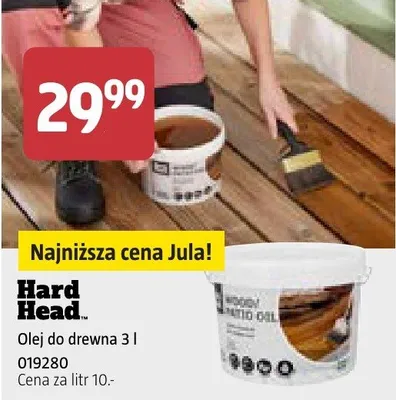 Olej do drewna promocja w Jula