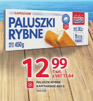 Paluszki rybne Kapitańskie Abramczyk promocja w Selgros