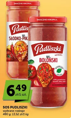 Sos Pudliszki boloński promocja w Groszek