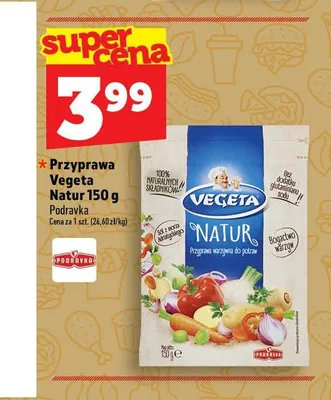 Przyprawa Vegeta Natur promocja w TOPAZ
