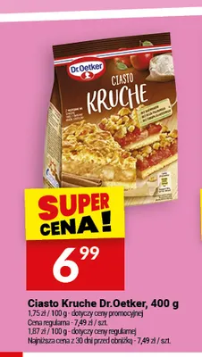 Ciasto kruche Dr.Oetker promocja w Twój Market