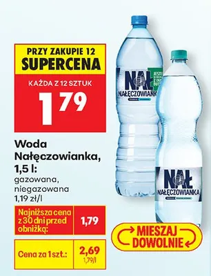 Woda gazowana promocja w Biedronka