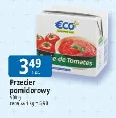 Przecier pomidorowy Eco+ promocja w Leclerc