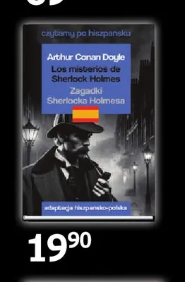Książka Zagadki Sherlocka Holmesa Arthur Conan Doyle promocja w Empik