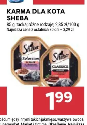 Karma dla kota Sheba promocja w Stokrotka