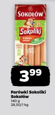 Parówki Sokoliki Sokołów promocja w Netto